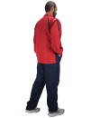 Conjunto Agasalho Masculino Tactel Forrado Esportivo Vermelho